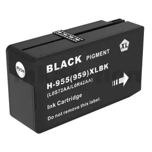 HP 955XL Compatible Black High Yield Inkjet Cartridge L0S72AA - 2,000 Pages