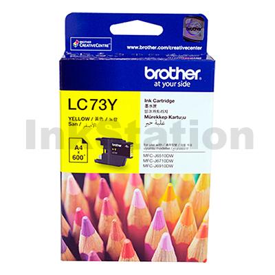 LC-73Y Yellow Ink Cartridge - 600 pages 
