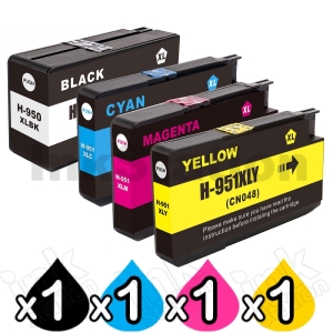 Genuine HP 950xl 951xl 8-Pack Ink Cartridges For OfficeJet Pro 8600 8610 251dw Printers