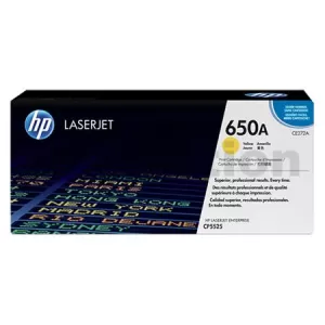 HP CE272A (650A) Genuine Yellow Toner Cartridge  - 15,000 Pages