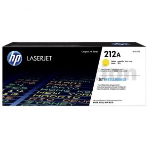 HP 212A W2122A Genuine Yellow Toner Cartridge - 4,500 pages