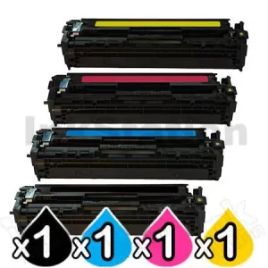 4 Pack Compatible Canon CART-416 Toner Combo [1BK,1C,1M,1Y]