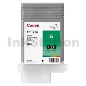 Genuine Canon PFI-101G Green Ink Tank