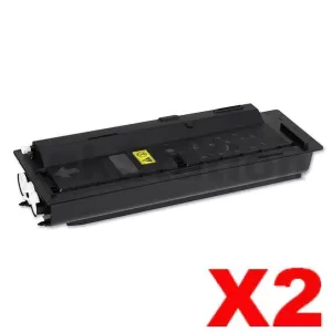 2 x Non-Genuine alternative for TK-479 Black Toner Cartridge suitable for Kyocera FS-6025MFP, FS-6030MFP, FS-6525MFP, FS-6530MFP - 15,000 pages