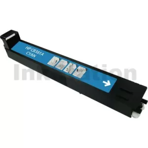 HP CB381A (824A) Compatible Cyan Toner Cartridge  - 21,000 Pages