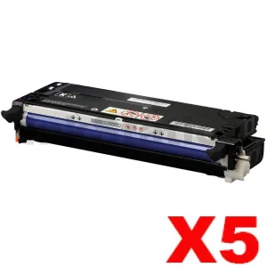 5 x Fuji Xerox DocuPrint C3290FS Compatible Black Toner Cartridge - 8,000 pages