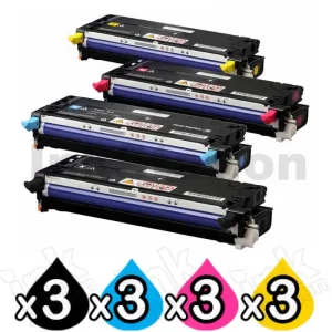 3 sets of 4 Pack Fuji Xerox Docuprint C3290FS Compatible Cartridge Set