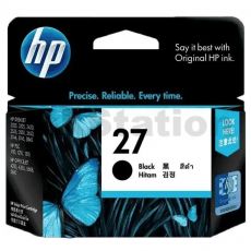 HP 27 Genuine Black Inkjet Cartridge C8727AA