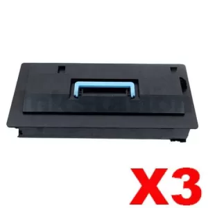3 x Non-Genuine alternative for TK-710 Black Toner Cartridge suitable for Kyocera FS-9530DN - 40,000 pages