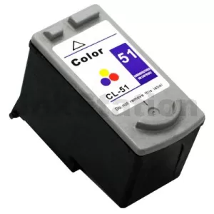 Compatible Canon CL-51 Colour  High Yield Ink Cartridge - 545 pages