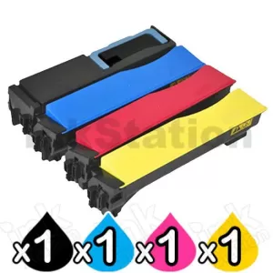 4 Pack Non-Genuine TK-564 Toner Cartridges For Kyocera FS-C5300DN, FS-C5350DN, P-6030CDN [1BK,1C,1M,1Y]