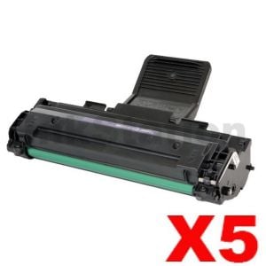 5 x Samsung ML-1610D2 Compatible Black Toner Cartridge - 2,000 pages