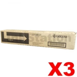 3 x Genuine Kyocera TK-4149 Toner Cartridge TASKalfa 2020 - 16,000 pages