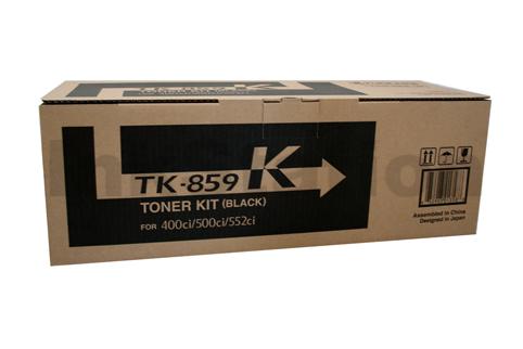 Kyocera Genuine TK-859K Black Toner Cartridge TASKalfa 400ci, TASKalfa ...