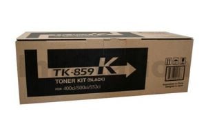 Genuine Kyocera TK-859K Black Toner Cartridge TASKalfa 400ci, TASKalfa 500ci - 25,000 pages