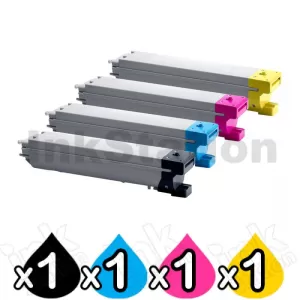 4-Pack Compatible Samsung CLX-8640ND, CLX-8650ND [CLT659S] Toner Combo [1BK,1C,1M,1Y]