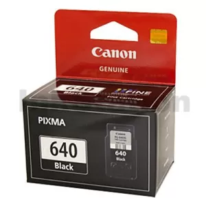 Canon PG-640 Genuine Black Ink Cartridge - 180 pages