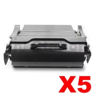 5 x Lexmark (X651H11P) Compatible X652/X654/X656/X658 Toner - 25,000 pages