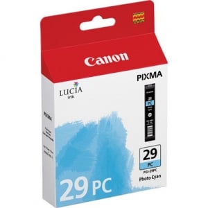 Genuine Canon PGI-29PC Photo Cyan Ink Cartridge