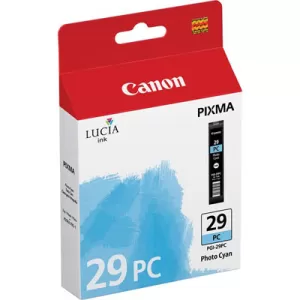 Genuine Canon PGI-29PC Photo Cyan Ink Cartridge