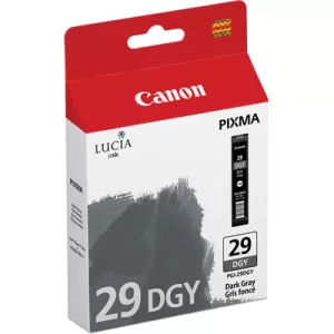 Genuine Canon PGI-29DGY Dark Grey Ink Cartridge