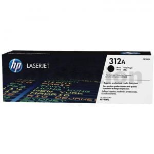 HP CF380A (312A) Genuine Black Toner Cartridge  - 2,400 Pages
