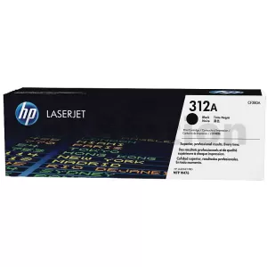 HP CF380A (312A) Genuine Black Toner Cartridge  - 2,400 Pages