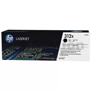 1 x HP CF380X (312X) Genuine Black High Yield Toner Cartridge - 4,400 Pages