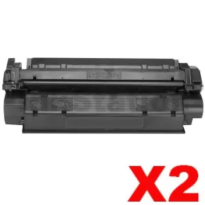 2 x Canon CART-U Black Compatible Toner Cartridge - 2,500 pages