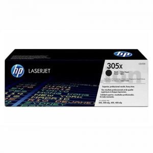 1 x HP CE410X (305X) Genuine Black Toner Cartridge - 4,000 Pages