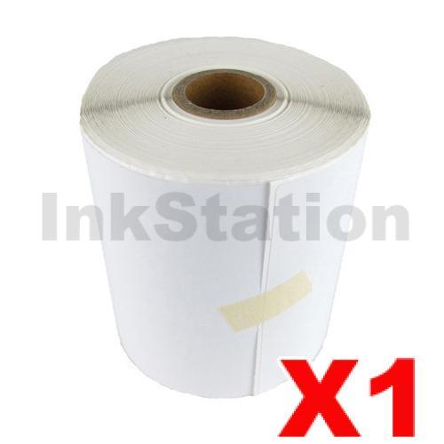 1 Roll Transdirect Labels Perforated Thermal Label 100mm X 150mm 350 Labels Per Roll Ink Station 1654