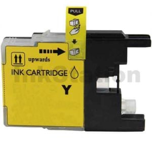 Compatible Brother LC40Y Yellow Ink Cartridge - 450 pages