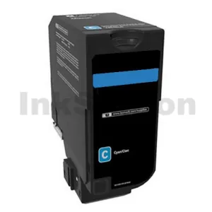 Lexmark 74C6SC0 Compatible CS720 / CS725 / CX725 Cyan Standard Yield Return Program Toner Cartridge - 7,000 pages