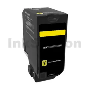 Lexmark 74C6SY0 Compatible CS720 / CS725 / CX725 Yellow Standard Yield Return Program Toner Cartridge - 7,000 pages
