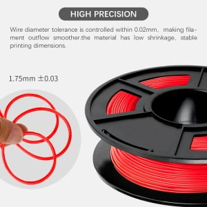 SUNLU TPU Flexible Filament 1.75mm 0.5 kg new DIY full color 3d Printer  Filament Flexible Filament for FDM 3d Printer