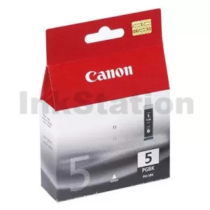 Genuine Canon  PGI-5BK Black Inkjet Cartridge