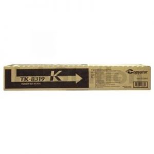 Genuine Kyocera TK-8319K Black Toner Cartridge - 12,000 pages