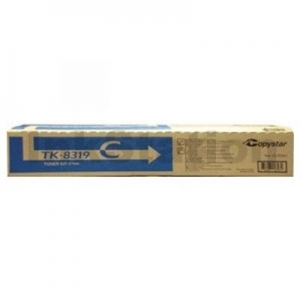 Genuine Kyocera TK-8319C Cyan Toner Cartridge - 6,000 pages