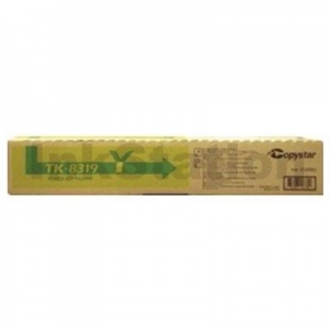 Genuine Kyocera TK-8319Y Yellow Toner Cartridge - 6,000 pages