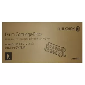 Genuine Fuji Xerox ApeosPort-VII C4421 / C3321, DocuPrint CP475 AP Black Drum Unit (CT351220) - 60,000 pages
