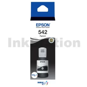 Genuine Epson T542 DURABRite EcoTank Black Ink Bottle C13T06A192