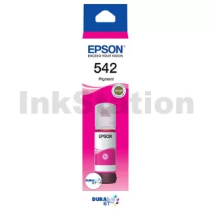 Genuine Epson T542 DURABRite EcoTank Magenta Ink Bottle C13T06A392