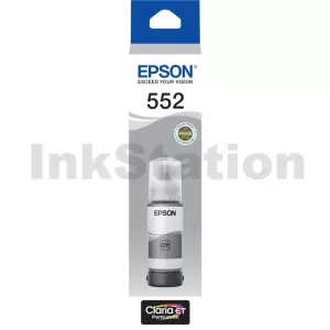 Genuine Epson T552 Claria EcoTank Grey Ink Bottle C13T06W592