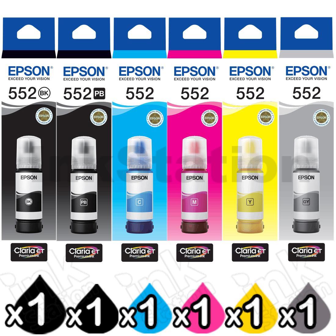 Epson Ecotank Photo Et 8550 Ink Cartridges Ink Station 0195