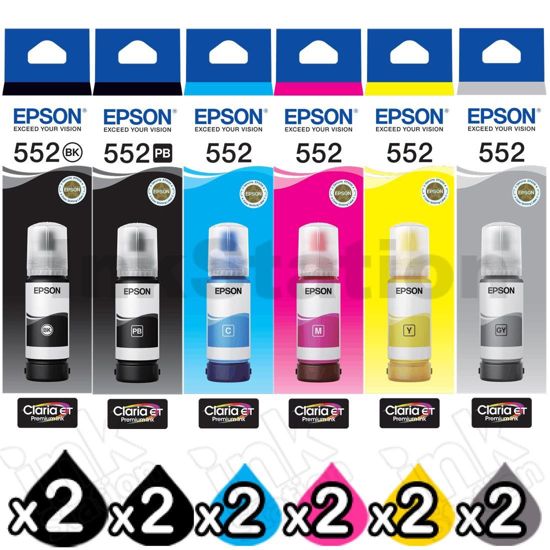 Epson Ecotank Photo Et 8550 Ink Cartridges Ink Station 2578