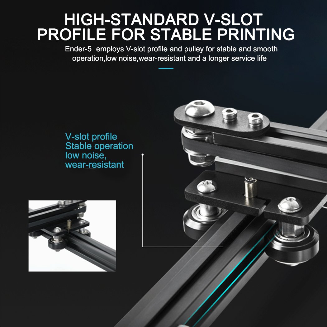 Creality Ender 5 Resume Printing High Precision 3D Printer - Ink Station