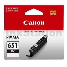 Canon CLI-651BK Genuine Photo Black Inkjet Cartridge