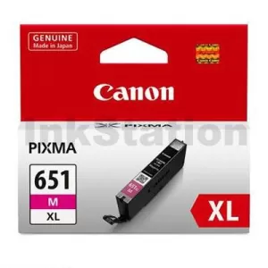 Canon CLI-651XLM Genuine Magenta High Yield Inkjet Cartridge