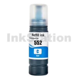 Compatible for Epson T552 EcoTank Cyan Ink Bottle C13T06W292