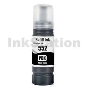 Compatible for Epson T552 EcoTank Photo Black Ink Bottle C13T06W192